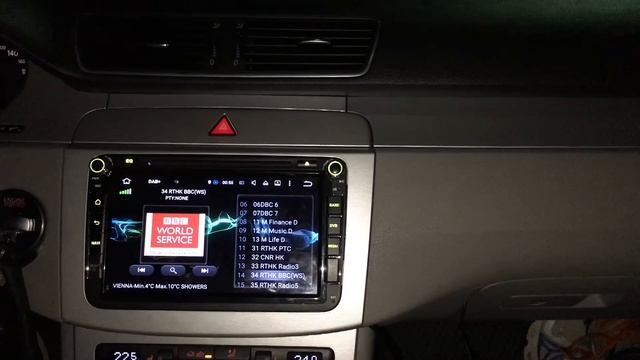 Digital Audio Broadcasting DAB+ On Android 5.1.1 Lollipop Autoradio 1024*600 Quad Core