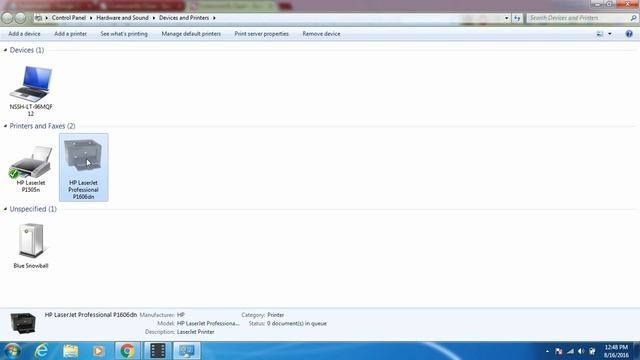 Tech Tip 005 How To Change Your Default Printer in Windows 7 смотреть онлайн