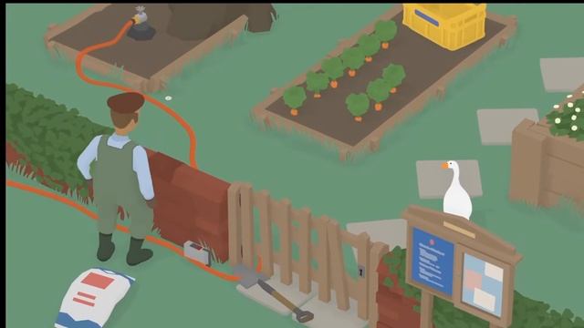 I am Goose | Untitled Goose Game Funny Moments #1 смотреть онлайн