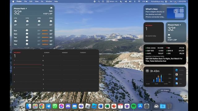 How to get desktop widgets in macOS Sonoma! смотреть онлайн
