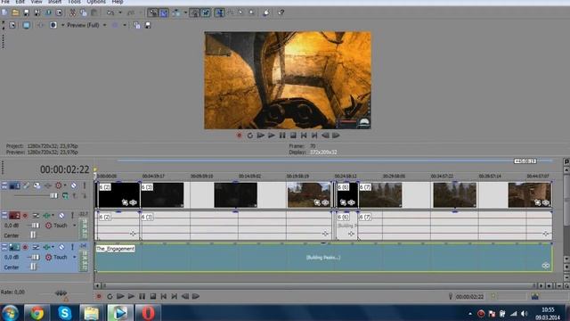 Как обработать видео в Sony Vegas 12.0?Легко! смотреть онлайн