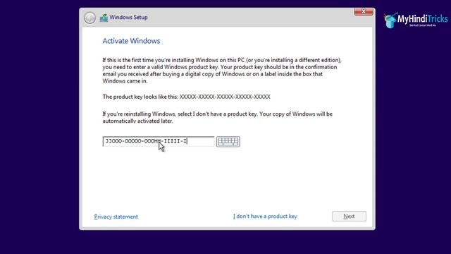 Without Product key Install Windows 10! बिना किसी Product Key के विंडोज इनस्टॉल कैसे करे смотреть онлайн