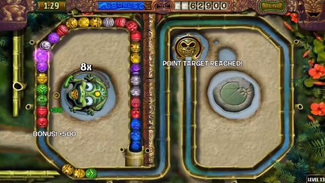 『Zuma's Revenge!』Rooster Rumble - Level 13「Challenge」 смотреть онлайн