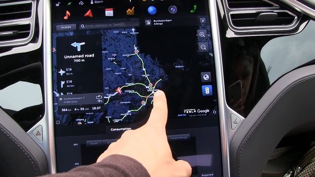 Driving Model S 90D facelift from Stockholm to Oslo смотреть онлайн