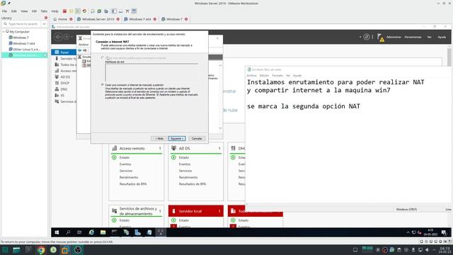 Enrutamiento NAT con Windows server 2019 смотреть онлайн