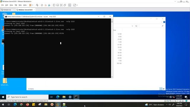 how to use nc to set up a Linux shell access from windows смотреть онлайн