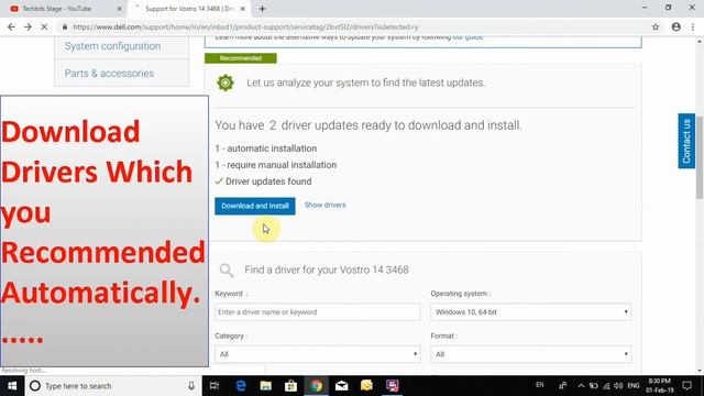 How to Update Dell Laptop Drivers , install dell drivers from dell website #resolvedriverissue смотреть онлайн