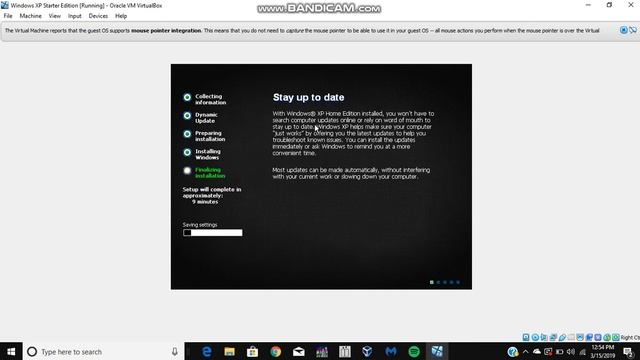 Installing Windows XP Starter Edition in VirtualBox смотреть онлайн
