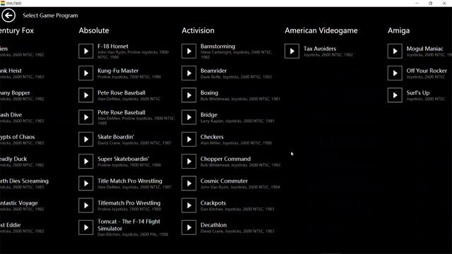 How to play Old Atari Games on PC 2022 With EMU 7800 Emulator смотреть онлайн
