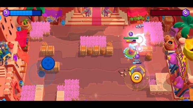 BRAWL STARS | Gameplay | Part #1 | EL PRIMO - GEM GRAB (iOS, Android) смотреть онлайн