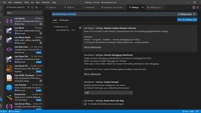 How to Run HTML in Visual Studio Code in Chrome on Windows 10 Live Server Best IDE 2022 смотреть онлайн