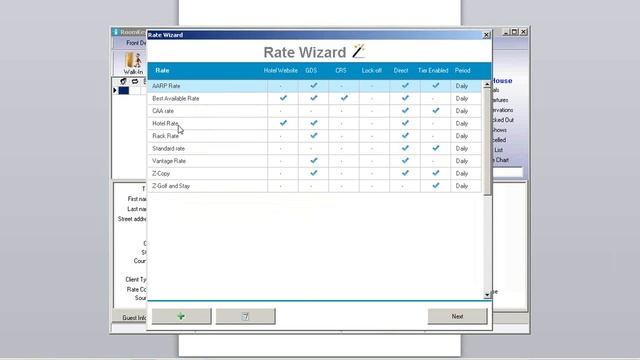 RoomKeyPMS Rates Wizard Training Part 1 смотреть онлайн