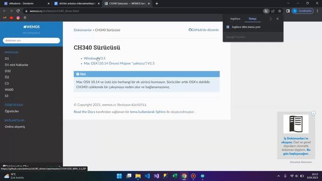Sena Petek, kmyo, bilgisayar prog, klon arduino için ch340 driver kurulumu nasıl yapılır? смотреть онлайн