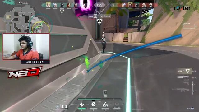 Valorant D2 se D3 wale Games | ArchdemonYT смотреть онлайн