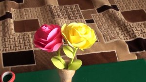 Как сделать розу из бумаги