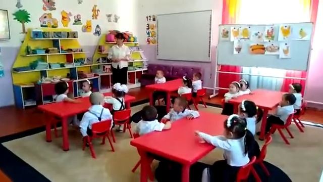 Ашық сабақ. Балапан тобы