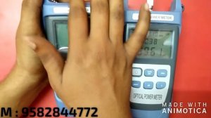 How to use Optical Power Meter & Optical Laser Source to Test a fiber patch cable