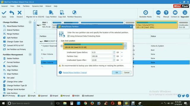 Expand the size of C: Drive without losing data -Windows 7 via dm смотреть онлайн
