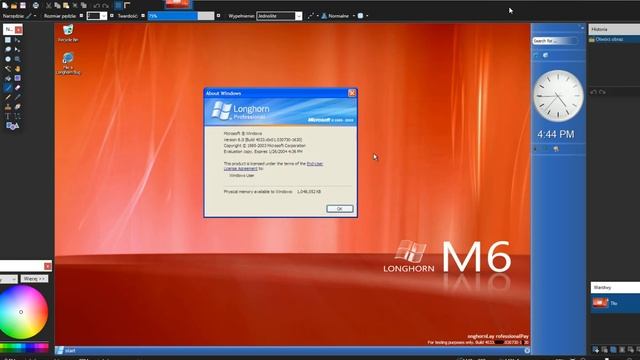 Windows Longhorn Build 4033 (idx01) (alternative) смотреть онлайн