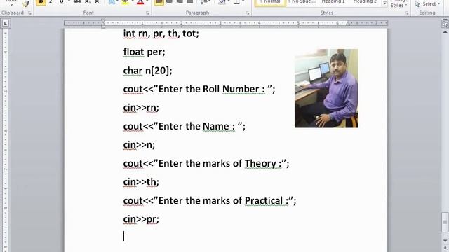 Create marksheet in C++ смотреть онлайн