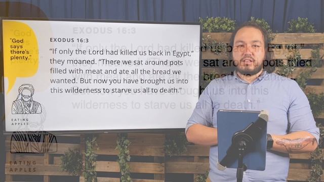 "God says there’s plenty." // Eating Apples | Week 9 of The Holy Man смотреть онлайн