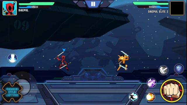 Stickman Battle Fight - Superhero Stick Fight Android Gameplay смотреть онлайн