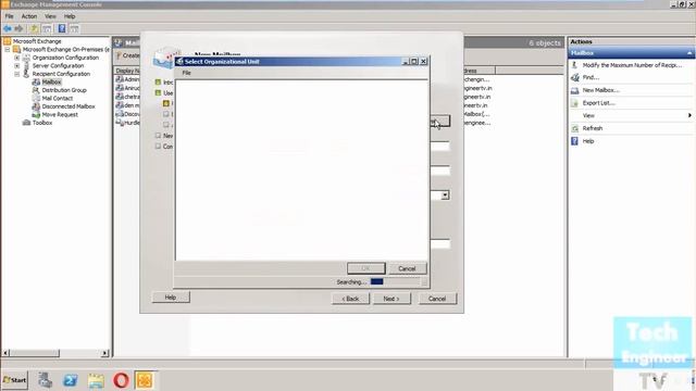 Create Equipment Mailbox in Exchange Server 2010 смотреть онлайн