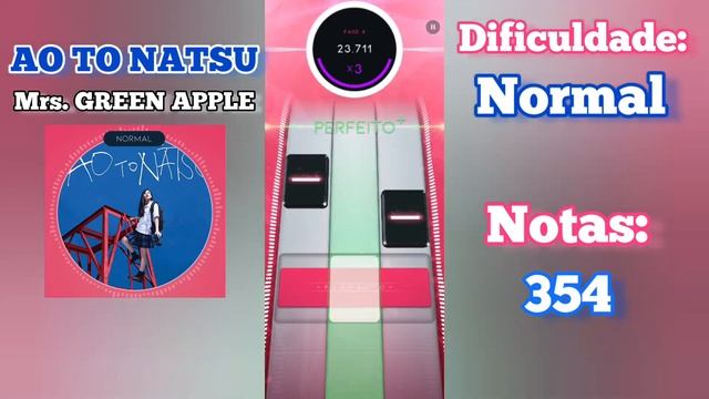 BEATSTAR| AO TO NATSU- Mrs. GREEN APPLE| DIAMANTE PERFEITO 50K. @blix6567 смотреть онлайн