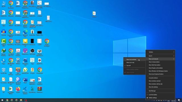Hide Weather taskbar Windows 10/11 | Remove the News and Interests Widget | 2023 смотреть онлайн
