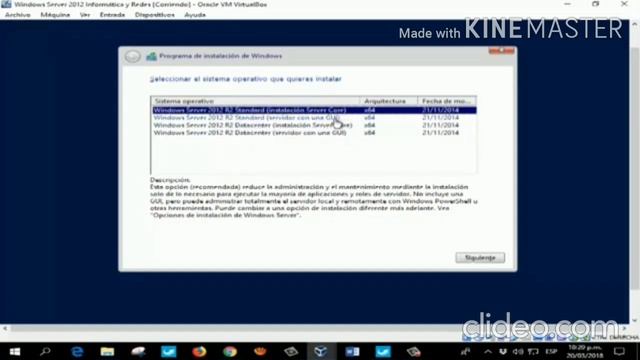 Instalación de Windows Server2012 R2 , Virtualbox- 64 bits смотреть онлайн