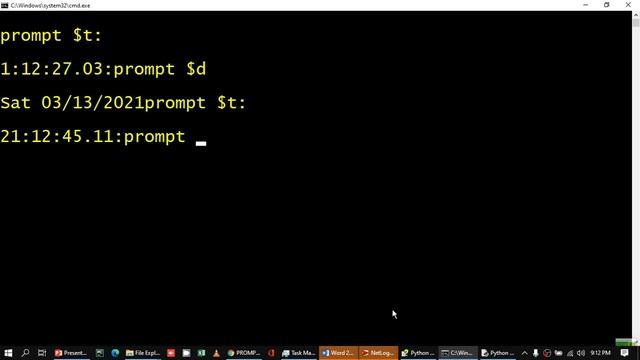 How to change POMPT cmd | CMD | Windows operating system | MS-Dos смотреть онлайн
