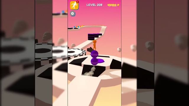 Stack Rider - All Levels GamePlay Walkthrough Android iOS (207-209) смотреть онлайн