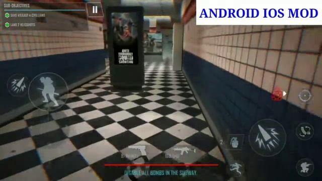 Chapter 01 :- BATTLE OPS | Subway Mission | Animated Game | Android Ios Mod смотреть онлайн