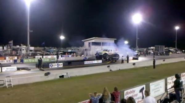 Summit racing monster truck drag