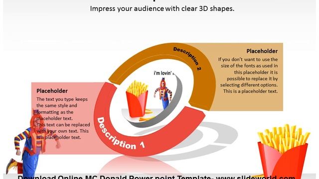 Online MC Donald Powerpoint Template and Slides смотреть онлайн