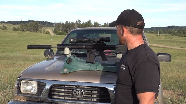 New AR-10 45 Raptor Subsonic SLEDGEHAMMER With Performance Test & Coyote hunt!! смотреть онлайн