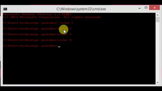 CHANGE CMD COLOR смотреть онлайн