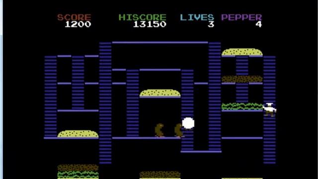 Burger Time 97 - Commodore 64 - emulador Dream64 v0.72b - probado Windows 7 x64 смотреть онлайн