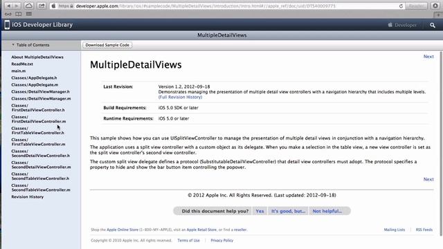 iOS xcode main screen part8 documentation смотреть онлайн