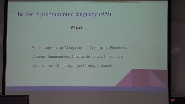 Introduction to iOS app development and Swift programming (part1) смотреть онлайн