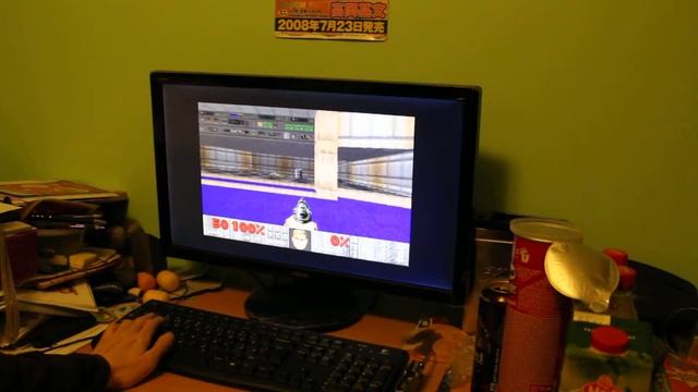 How to play Doom on MS-DOS like a modern shooter (1080p) смотреть онлайн