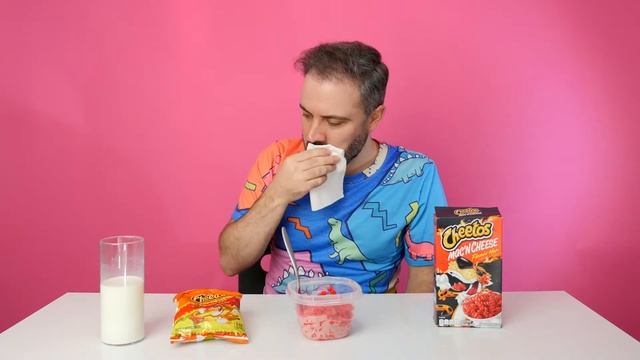 Cheetos Mac and Cheese Reaction! смотреть онлайн