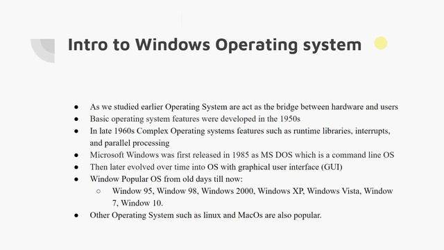 Operating system in tamil | DCA Free Online Course | Chapter - 2 | Part - 1. смотреть онлайн