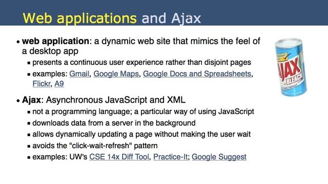 ajax Web Programming and Web Designing Lecture18 смотреть онлайн