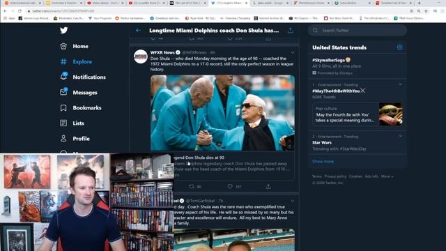 Miami Dolphins Hall Of Fame Coach Don Shula Dies At 90 смотреть онлайн
