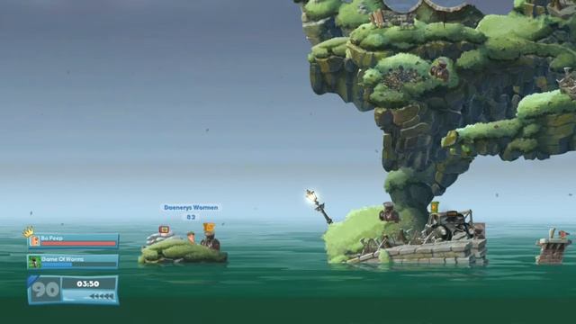 Worms W.M.D - Blast Off - Defeat Bo Peep - Challenge #6 смотреть онлайн