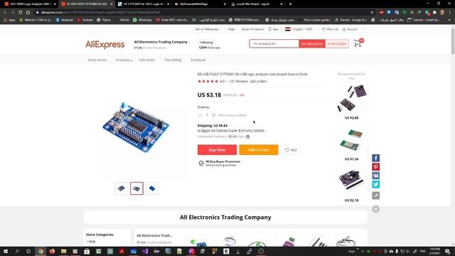 16 Channels Logic Analyzer واستخدامها كـ EZUSB FX2 تجربتي مع بوردة смотреть онлайн