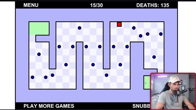Can I Beat The World's Hardest Game? смотреть онлайн