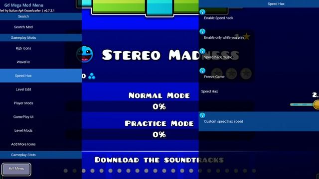 Geometry Dash Mod 2.1110.7 смотреть онлайн