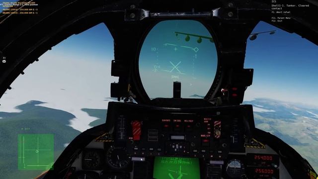 DCS: F-14 Tomcat First ever Air Refueling with Mac смотреть онлайн